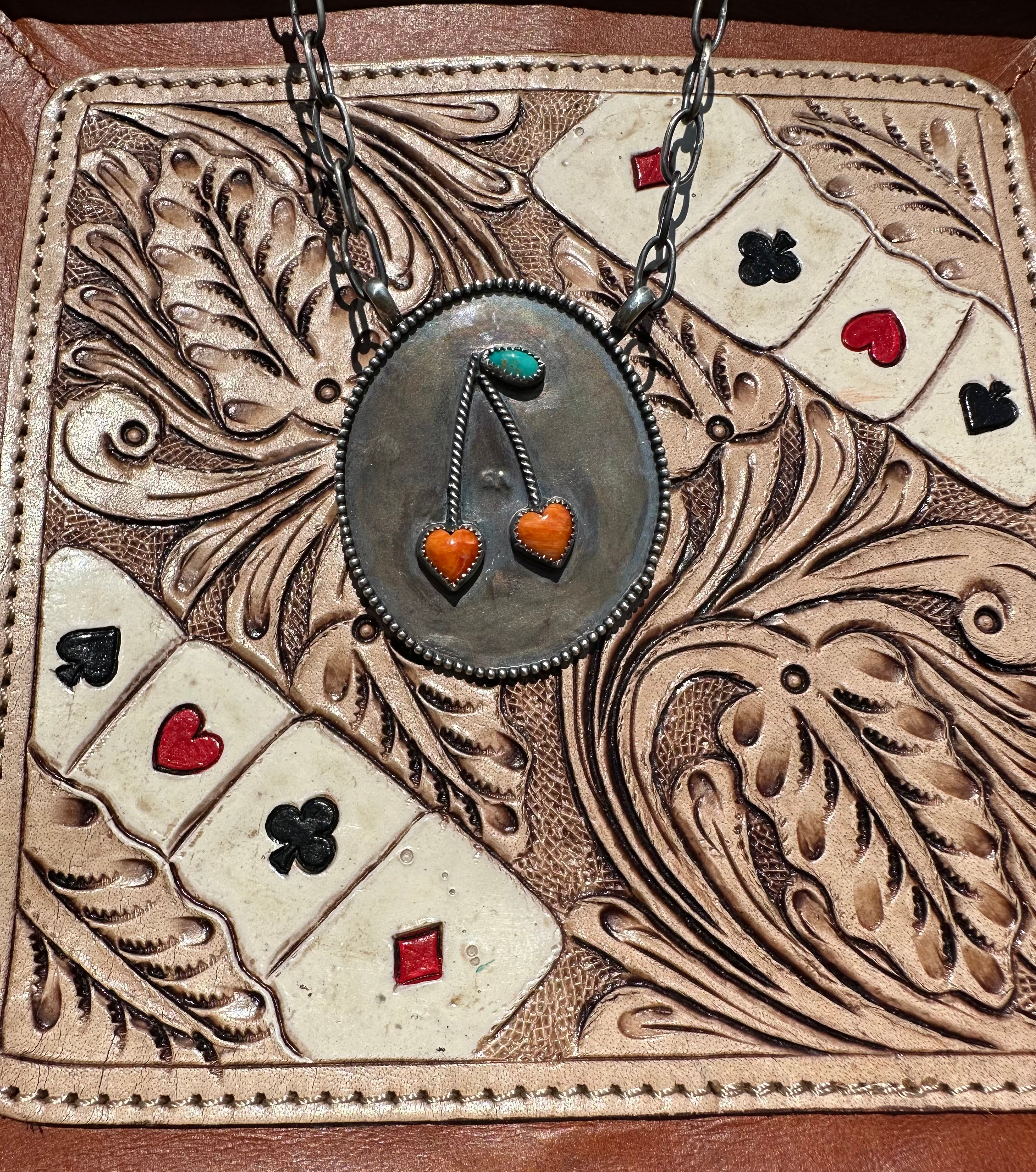 Mini cherries necklace