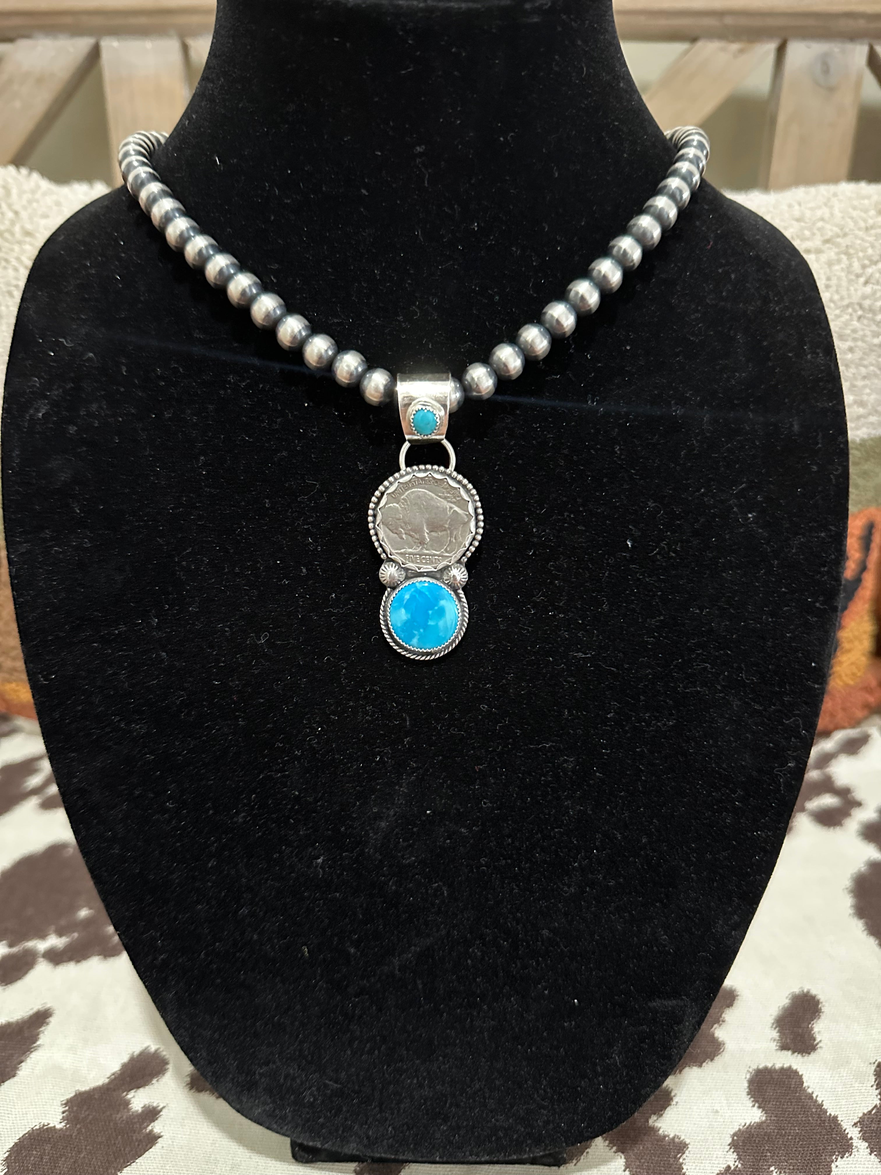Kingman Buffalo pendant